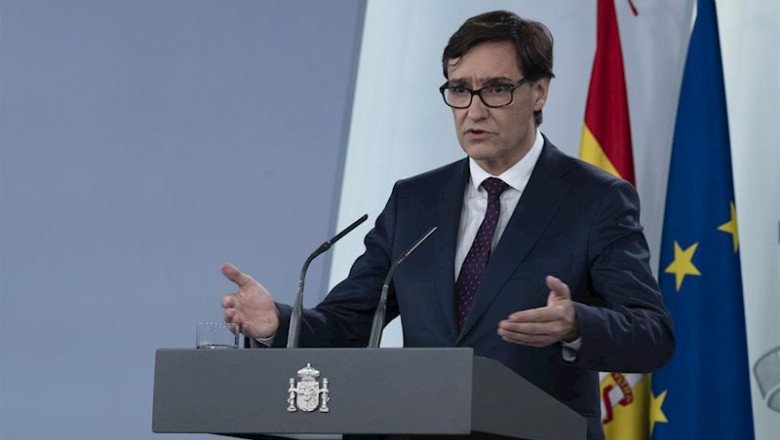 ep el ministro de sanidad salvador illa en rueda de prensa en moncloa ep el ministro de sanidad salvador illa en rueda de prensa en moncloa