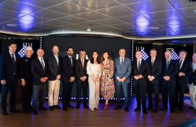 ep el presidente de alma cruceros elisardo sanchez entre otros representantes de autoridades