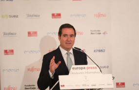 ep el presidente de la ceoe antonio garamendi durante su intervencion en los desayunos informativos