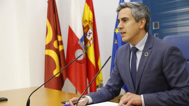 ep el vicepresidente pablo zuloaga en rueda de prensa tras la reunion del consejo de gobierno