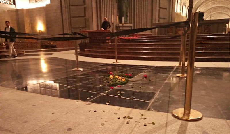 ep espacio ocupado antes por la tumba de franco en la basilica del valle de los caidos ep espacio ocupado antes por la tumba de franco en la basilica del valle de los caidos