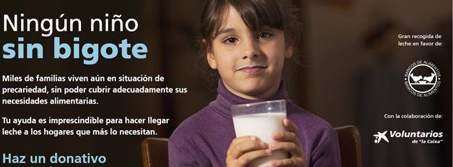 FESBAL y La Caixa vuelven a lanzar la campaña de recogida de leche 'Ningún niño | LA CAIXA ep fesballa caixa vuelvenlanzarcampanarecogidaleche ningun nino