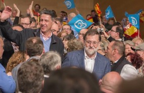 ep fotos xavier garcia albiol mariano rajoyalejandro fernandezun mitin en