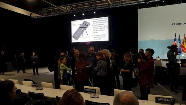 ep greta thumberg y teresa ribera en la pasada cumbre del clima