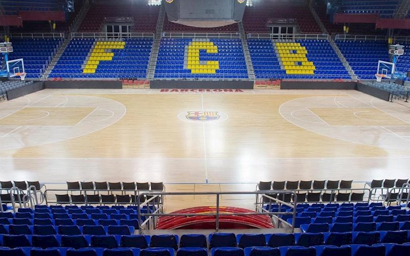 ep imagen del interior del palau blaugrana del fc barcelona