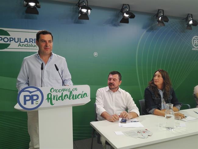 Juanma Moreno, hoy ante la Junta Directiva Regional del PP-A | EUROPA PRESS ep juanma moreno hoyla junta directiva regionalpp-a