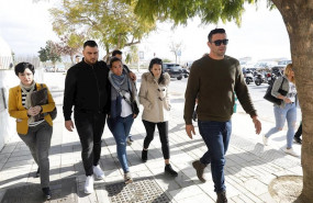 ep llegada padres de julen a los juzgados con su abogada y con el dueno de la finca investigado en