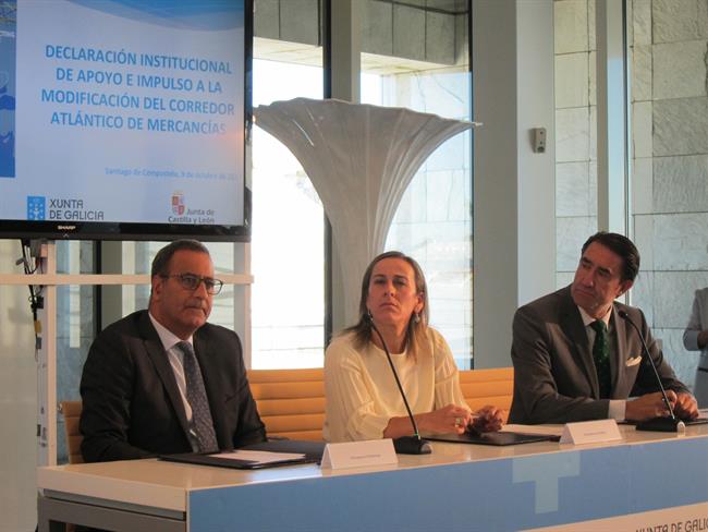 Los responsables de infraestructuras de Asturias, Galicia y Castilla y León | EUROPA PRESS ep los responsablesinfraestructurasasturias galiciacastillaleon