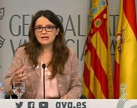 Mónica Oltra en imagen de archivo | TWITTER MÓNICA OLTRA ep monica oltraimagenarchivo 20180124142103