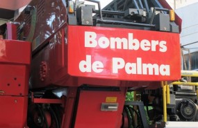 ep parte posteriorun camionlos bomberospalma