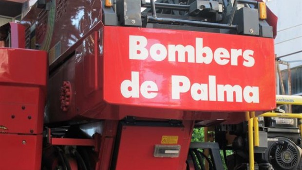 ep parte posteriorun camionlos bomberospalma