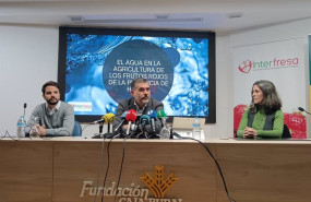 ep presentacion del informe el agua en la agricultura de los frutos rojos de la provincia de huelva