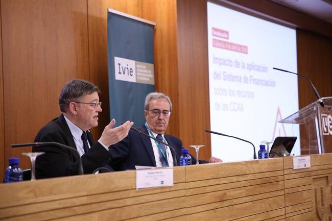 Puig interviene en el seminario sobre financiación organizado por el IVIE | GVA ep puig intervieneseminariofinanciacion organizadoivie