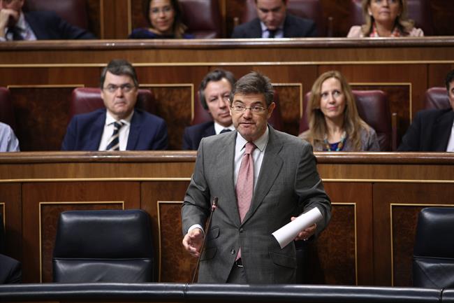 Rafael Catalá en la sesión de control al Gobierno en el Congreso | EUROPA PRESS ep rafael catala ensesioncontrolgobiernocongreso