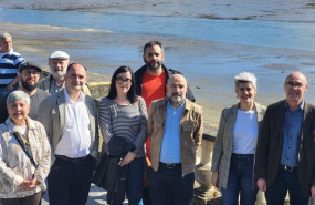 ep representantes del bng visitan la ria de o burgo a coruna
