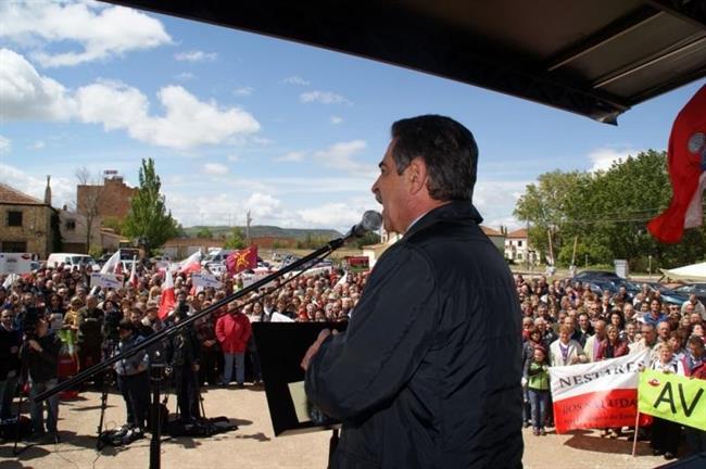 Revilla Reivindica El AVE En Monzón De Campos | EUROPA PRESS ep revilla reivindicaavemonzoncampos