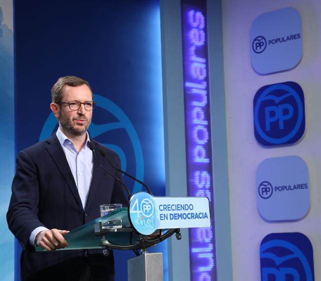 Rueda de prensa de Javier Maroto tras la reunión del Comité de Dirección del PP | EUROPA PRESS - Archivo ep ruedaprensajavier marotola reunioncomite de direccionpp 20180403103502
