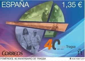 Sello conmemorativo del 40 aniversario de Tragsa | EUROPA PRESS ep sello conmemorativo40 aniversariotragsa