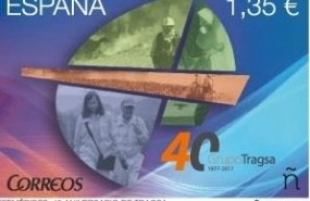 ep sello conmemorativo40 aniversariotragsa