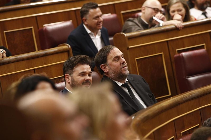 ERC, más proclive a una abstención en la investidura si hay coalición con Podemos