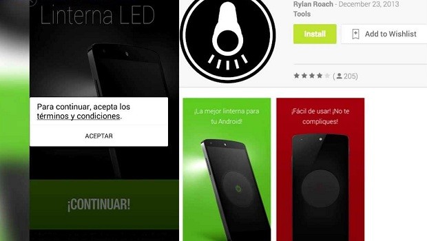 Linterna led molona