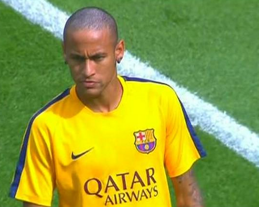 Neymar cambio look