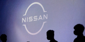 photo d archives du logo nissan a shanghai en chine 